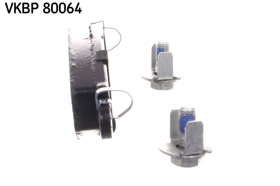Jeu de 4 plaquettes de frein SKF ref. VKBP 80064